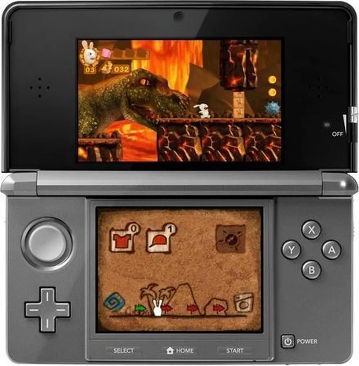 Ubisoft Raving Rabbids 3D - Nintendo 2DS/3DS