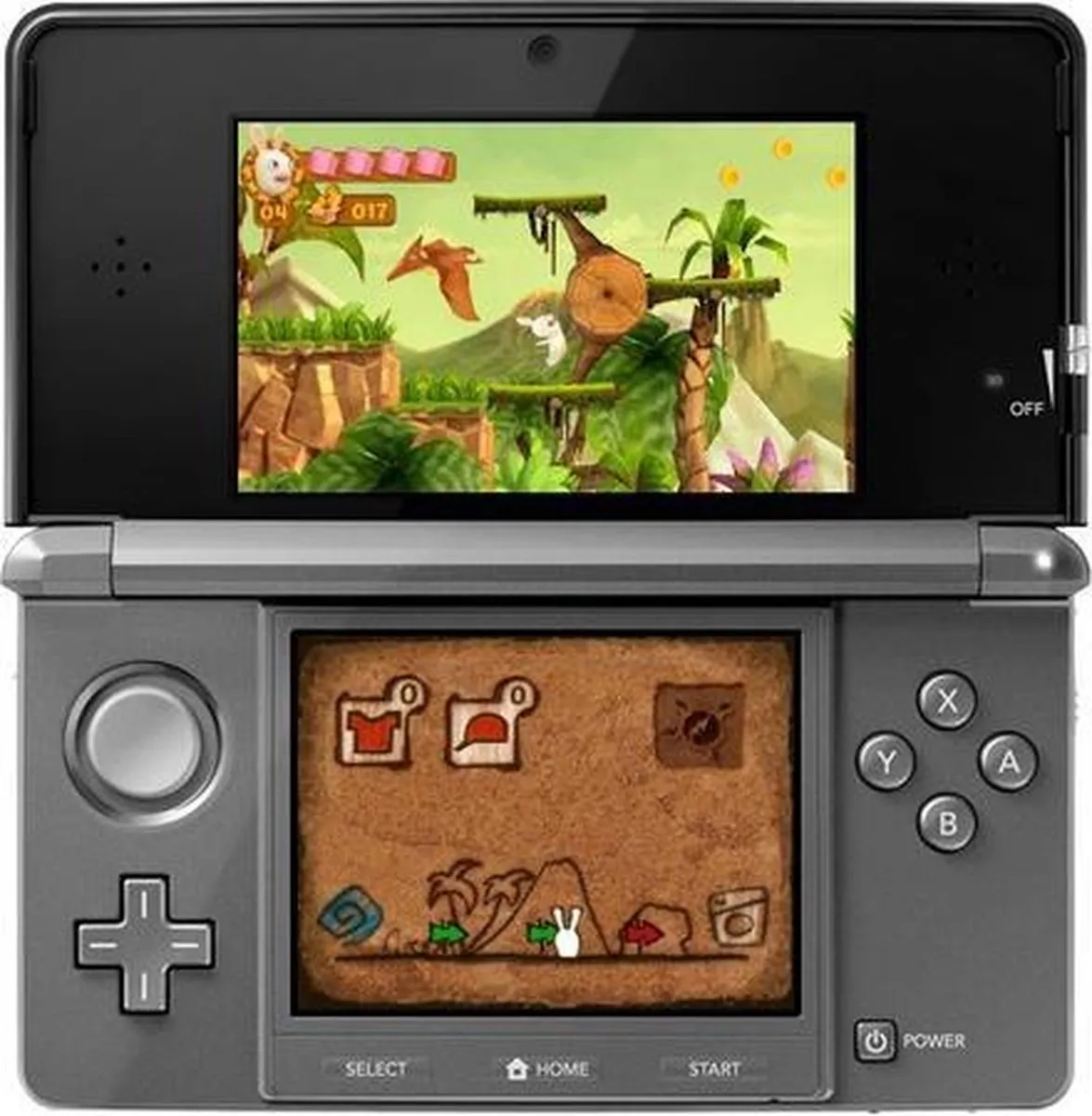 Ubisoft Raving Rabbids 3D - Nintendo 2DS/3DS