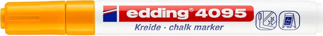 edding Krijtmarker 4095 Rond 2-3mm - Neonoranje