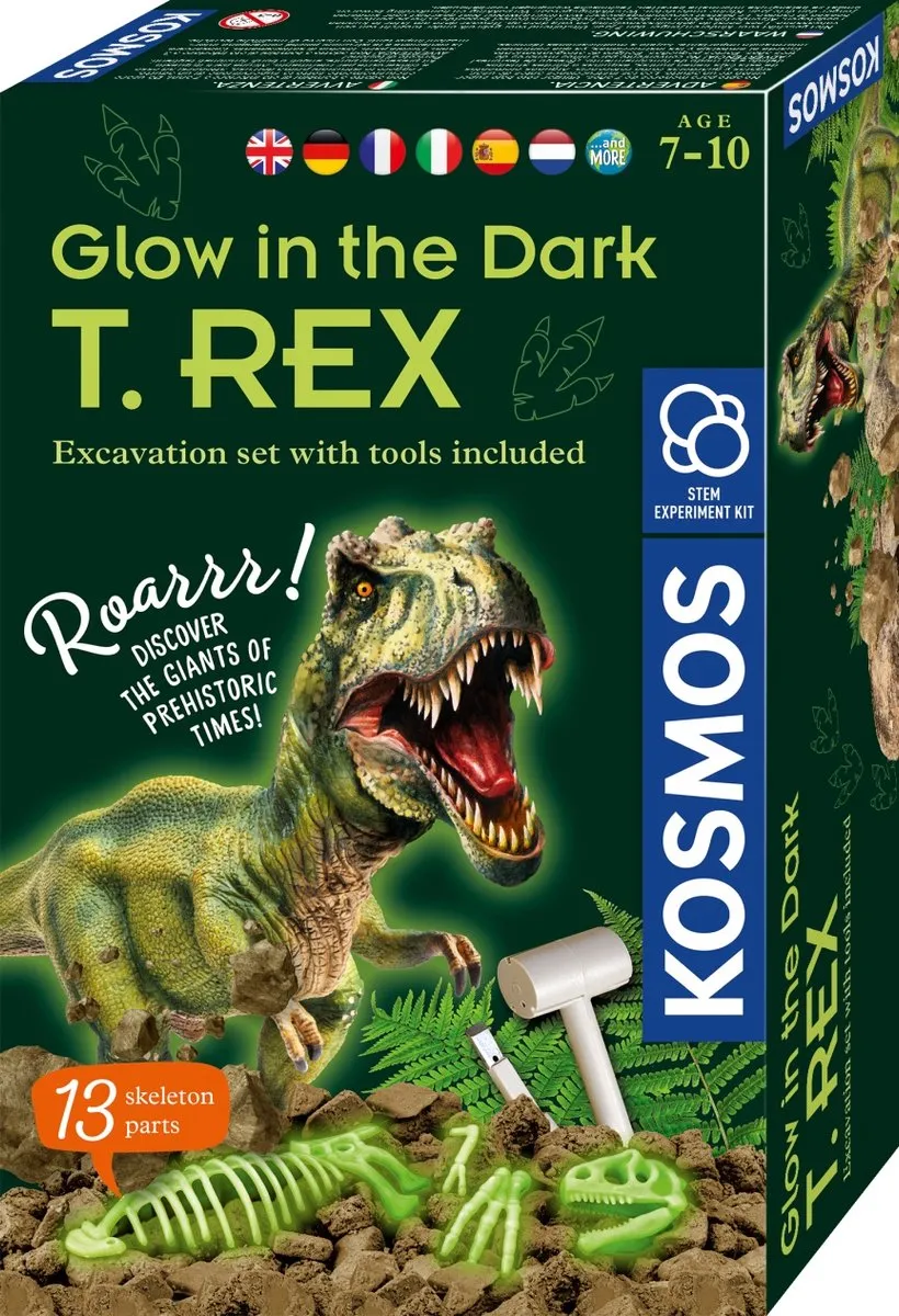 Kosmos Dig Out T-Rex Glow in the Dark Experimenteerset 617219