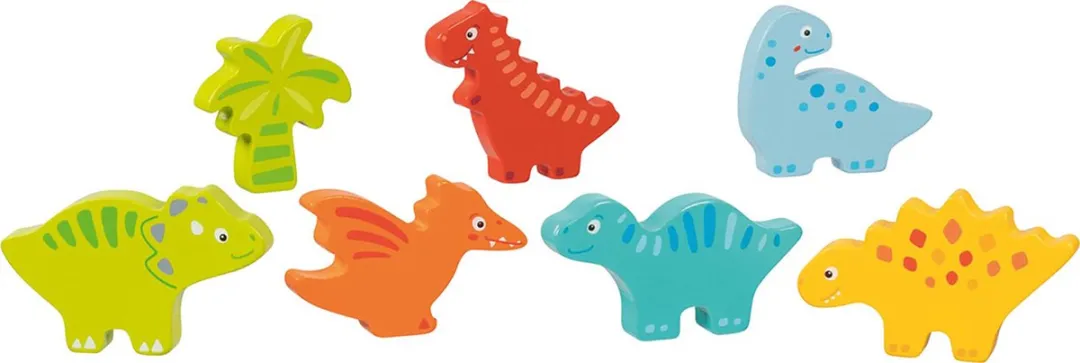 Goki Dinosaur Puzzle 48 Stuks - Multi Kleuren