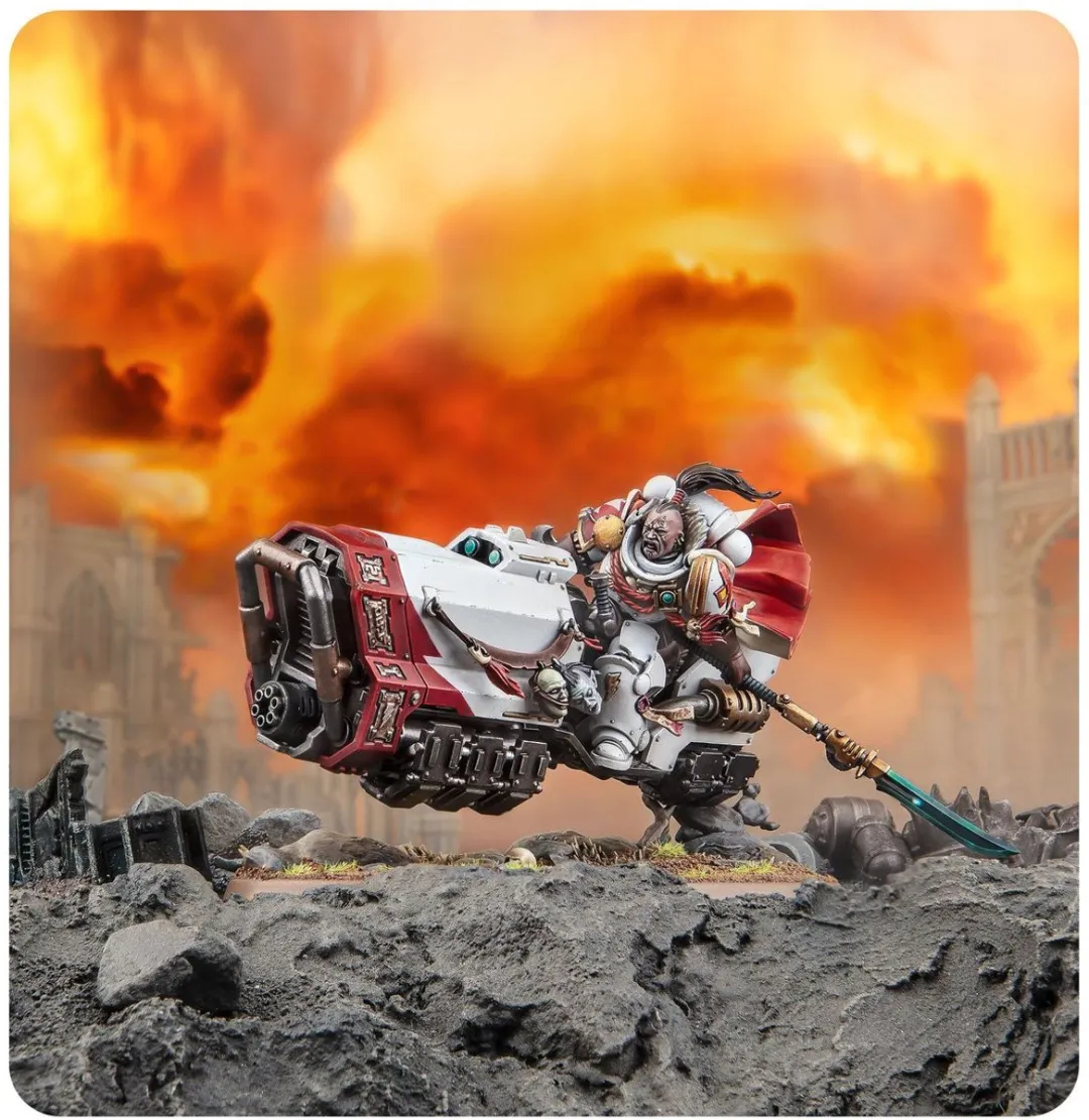 Games Workshop Space Marines White Scars Suboden Khan - 44 Onderdelen