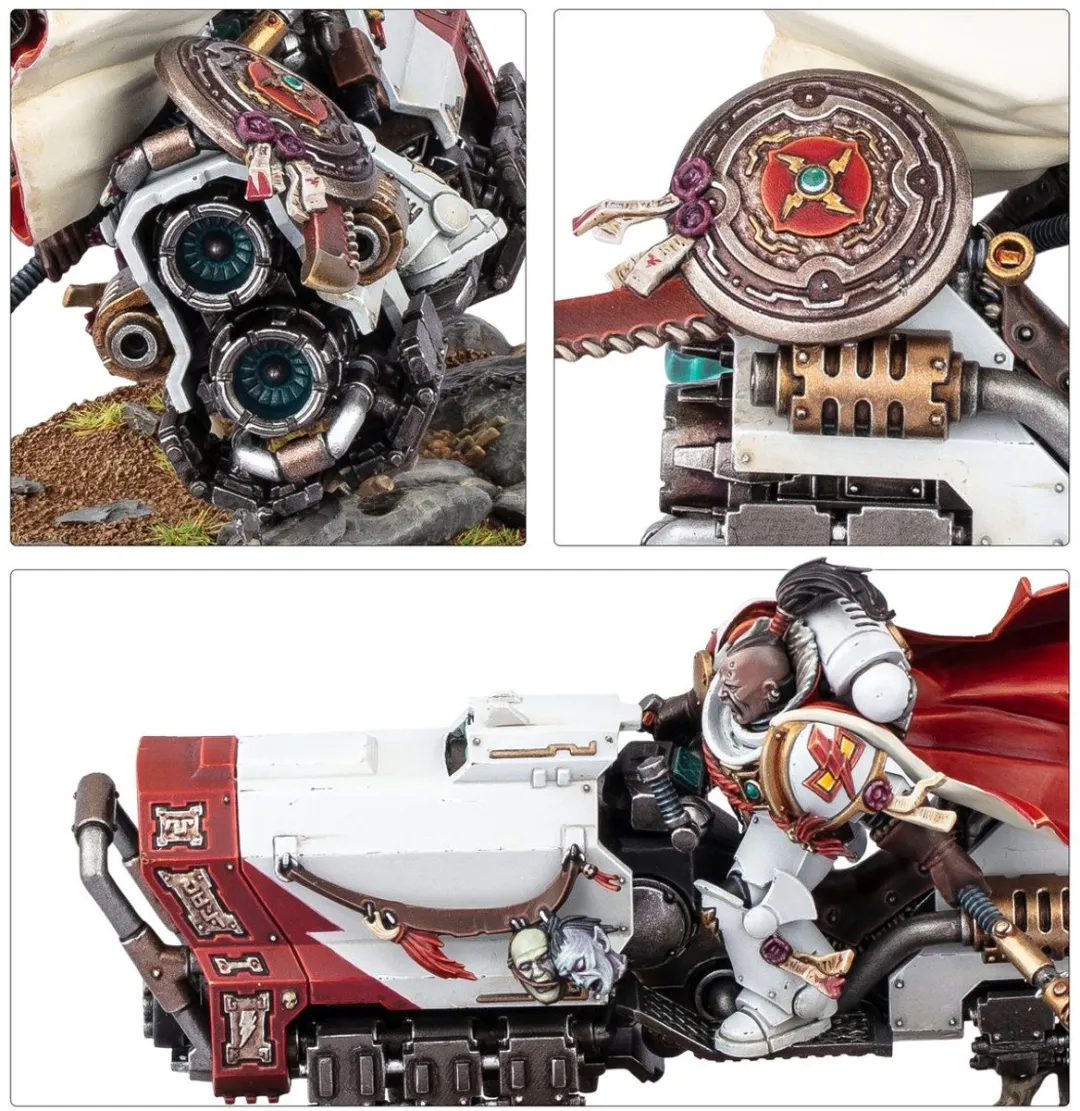 Games Workshop Space Marines White Scars Suboden Khan - 44 Onderdelen