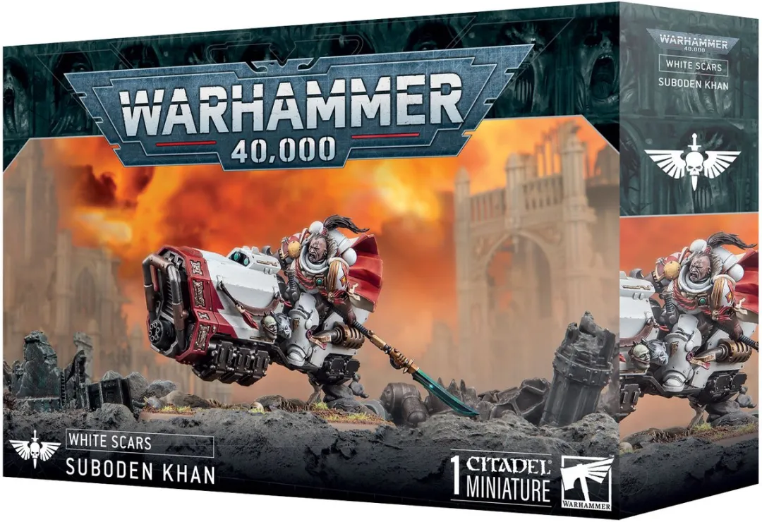 Games Workshop Space Marines White Scars Suboden Khan