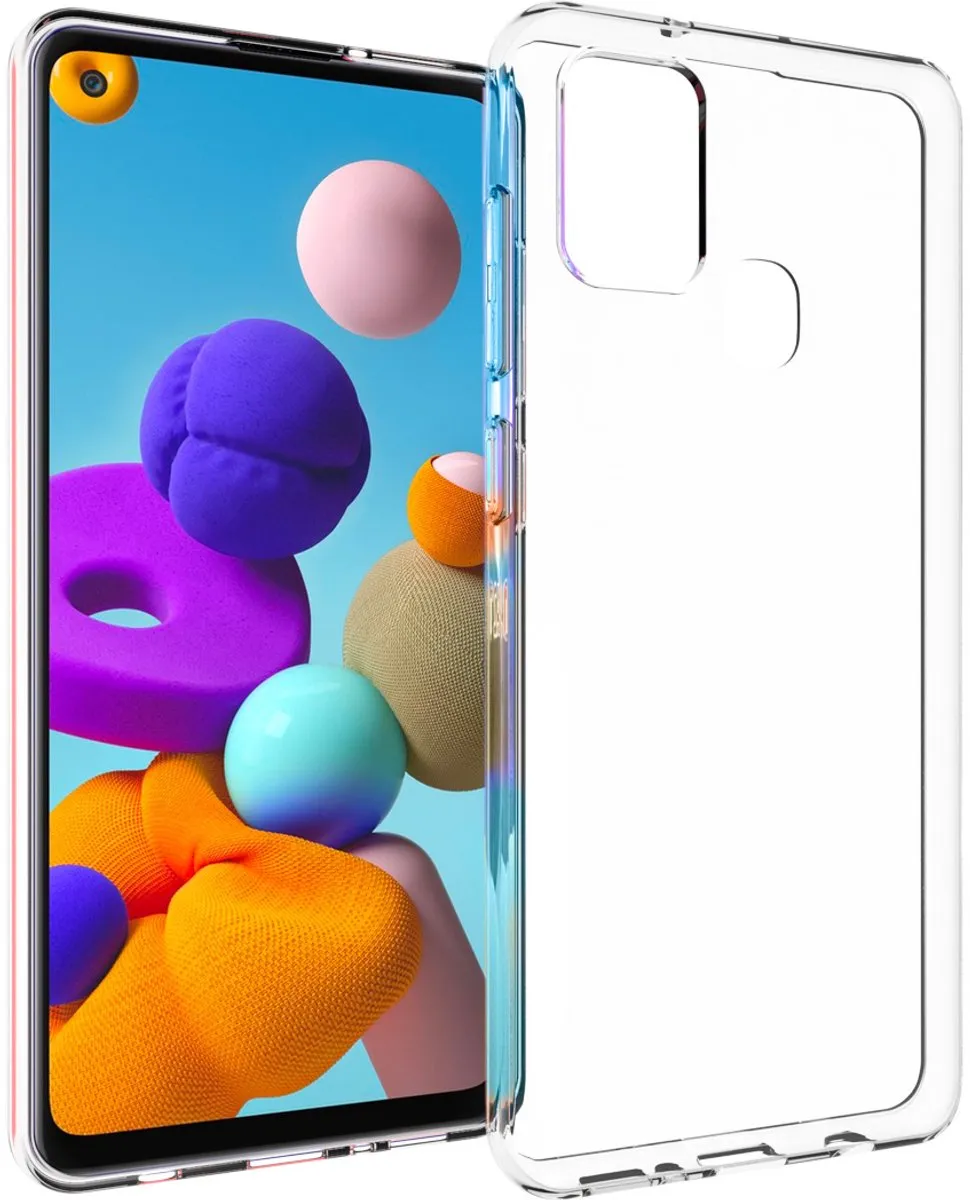 Accezz Hoesje Samsung Galaxy A21s - Transparant