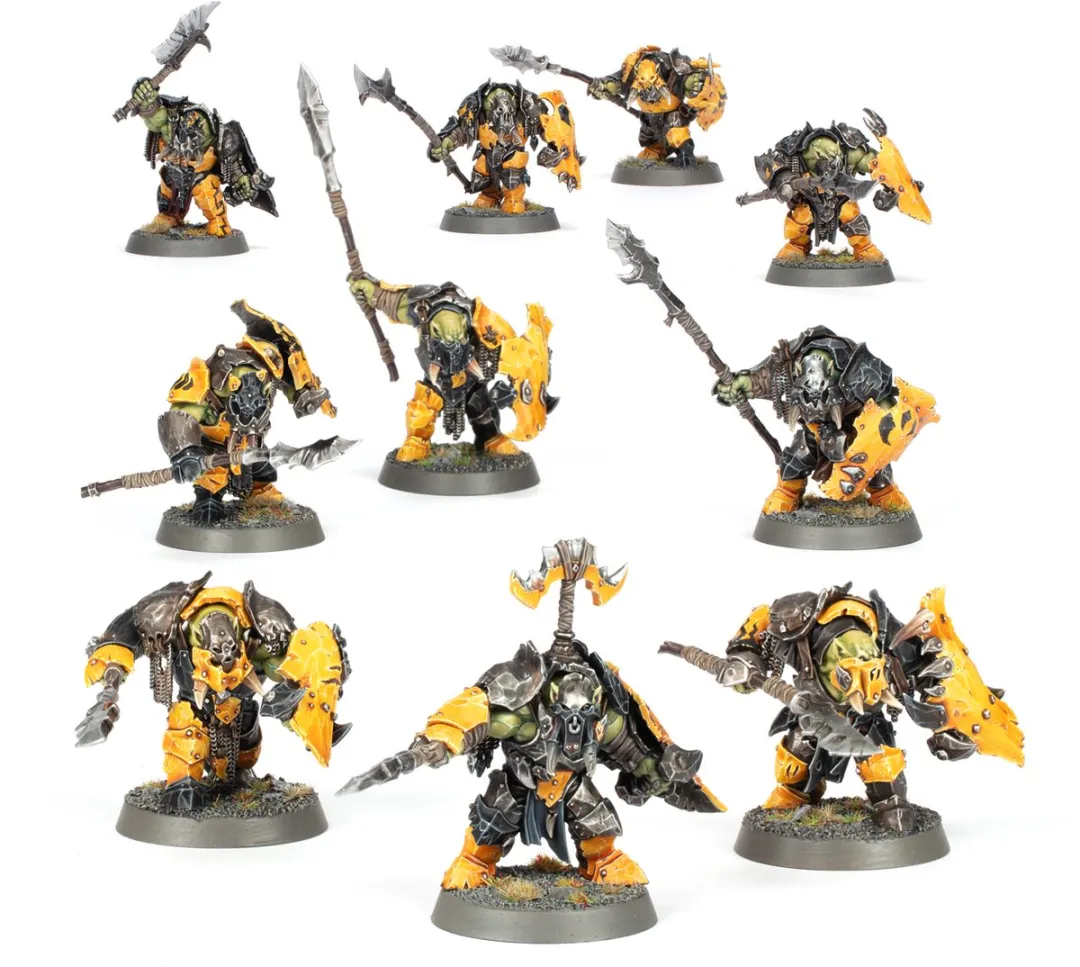 Games Workshop Warhammer Age of Sigmar Ironjawz Bigmobs 70-893