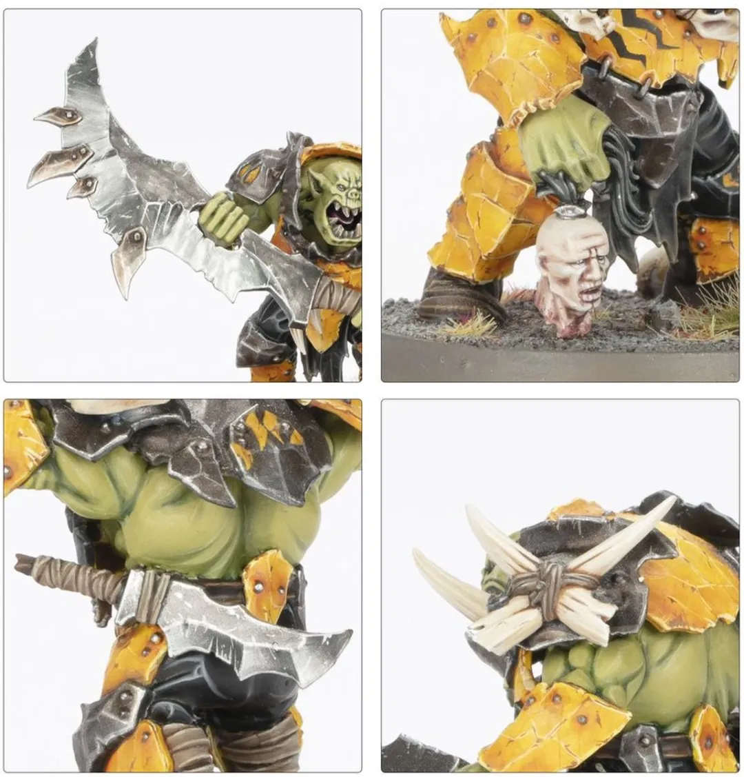 Games Workshop Warhammer Age of Sigmar Ironjawz Bigmobs 70-893