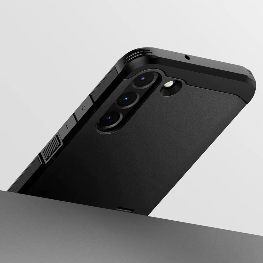 Spigen Tough Armor ACS03958 Hoesje - Samsung Galaxy S22 Plus - Zwart - afbeelding 6 van 6