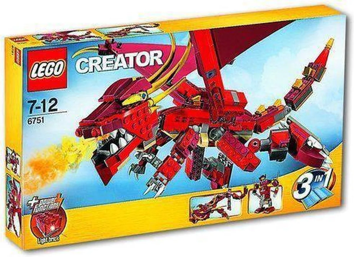 LEGO Creator Vuurspuwende Legende 6751