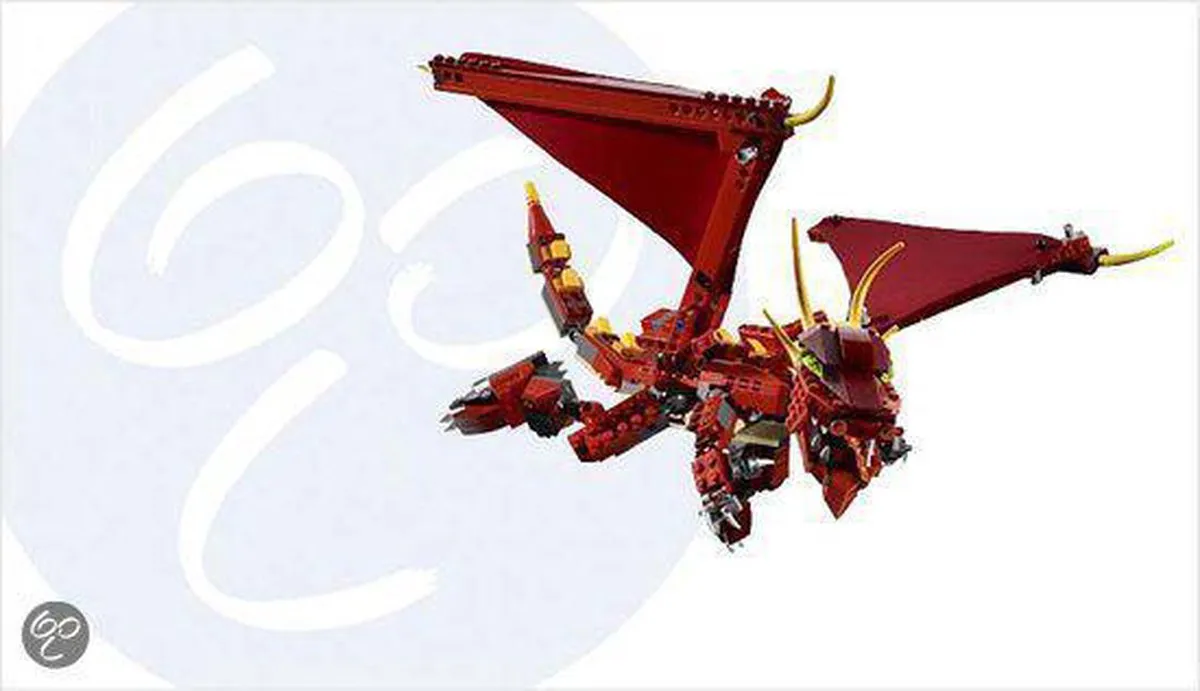 LEGO Creator Vuurspuwende Legende 6751 - 479 Stukken - Multicolor