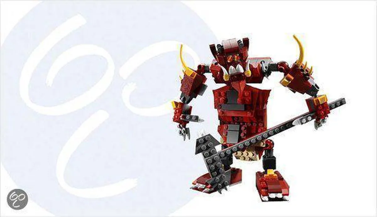 LEGO Creator Vuurspuwende Legende 6751 - 479 Stukken - Multicolor