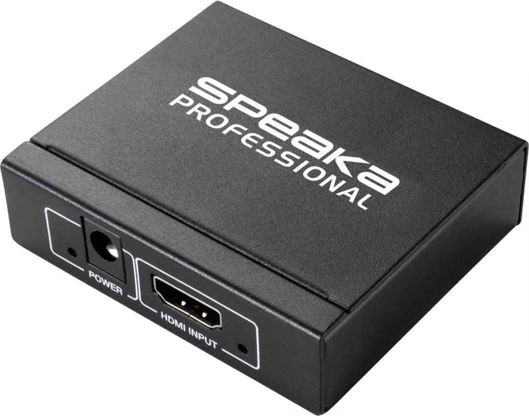 SpeaKa Professional SP-1676616 HDMI-splitter 2 poorten