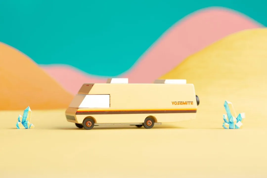 Candylab Toys YOSEMITE RV XGV75 Houten Speelgoedauto - 3+