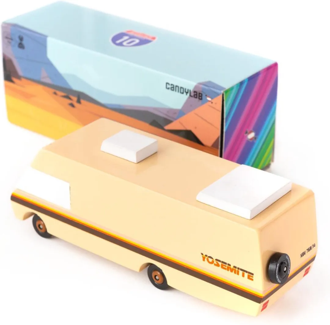 Candylab Toys YOSEMITE RV XGV75 Houten Speelgoedauto - 3+