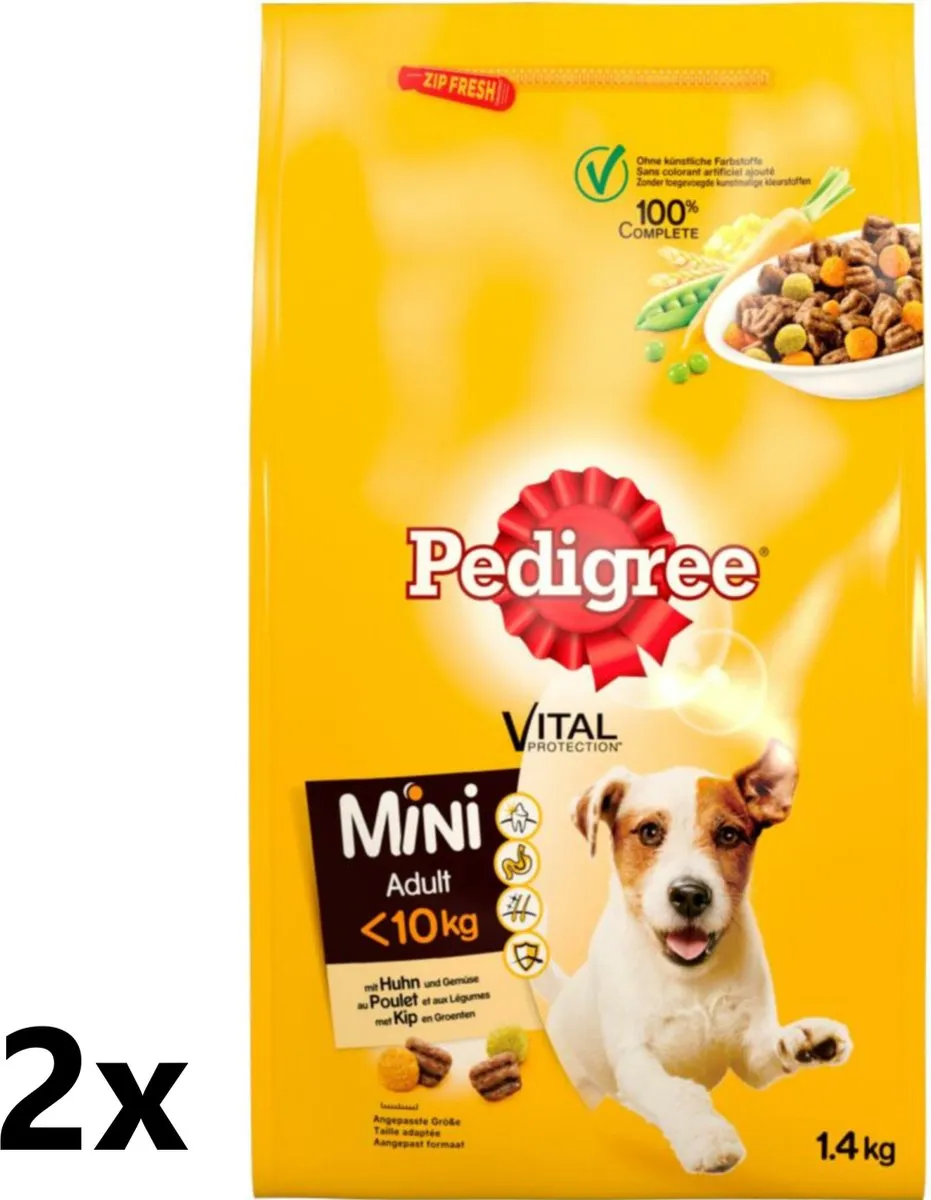 Pedigree Adult Mini Droogvoer Kip