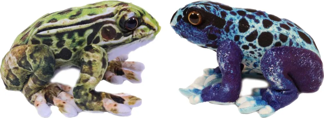 PIA Soft Toys Giftige Boomkikkers Knuffels