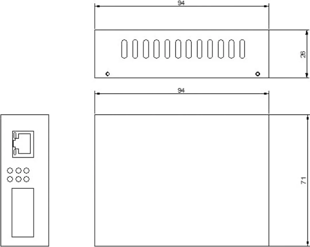 Value Gigabit Ethernet Converter RJ-45