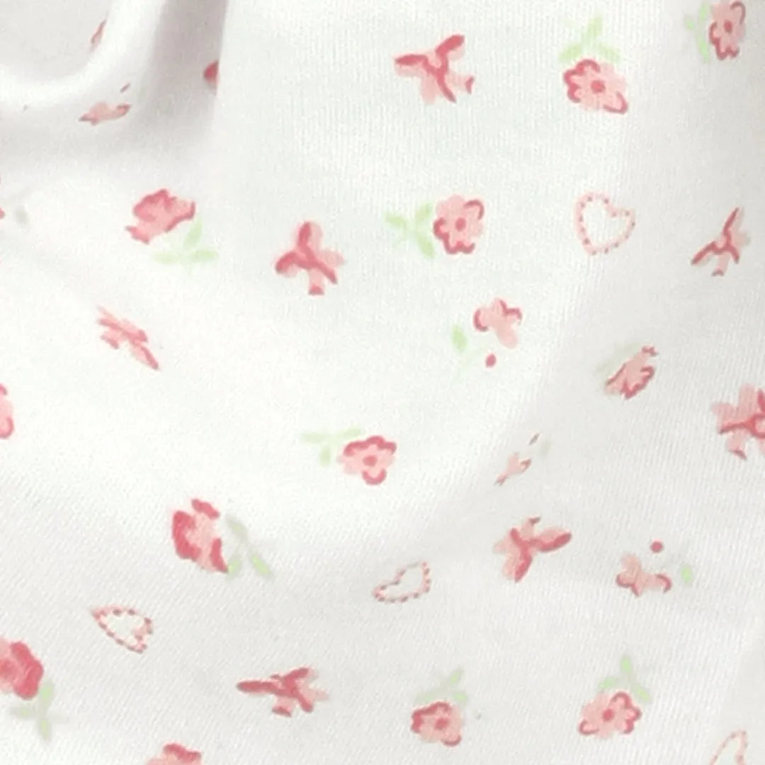 Sophia's Nachtjapon DRNGP-PR-UPC - Babypop - Wit/Bloemen
