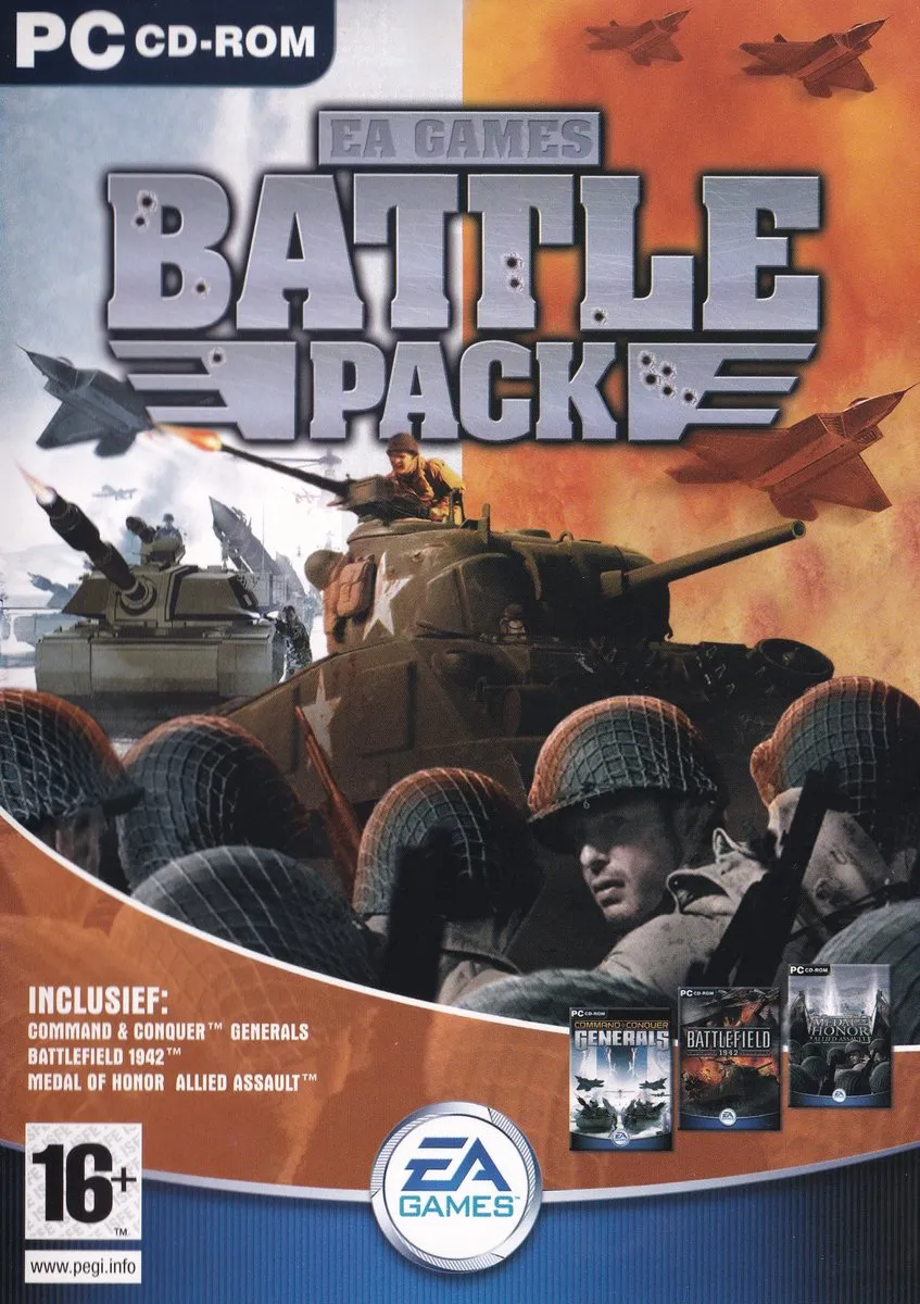 EA Battle Pack Command & Conquer Generals Medal of Honor Allied Assault Battlefi