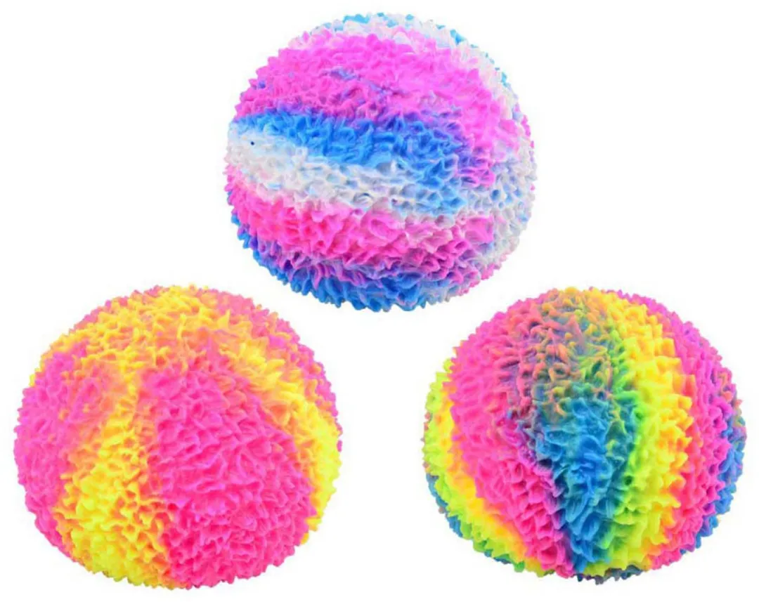 Johntoy XXL Koraal Squeeze Bal - Multicolor