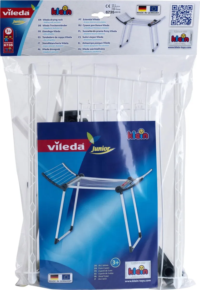 Klein Toys Vileda Droogrek - 65x33x49,5cm - Multicolor - afbeelding 6 van 6