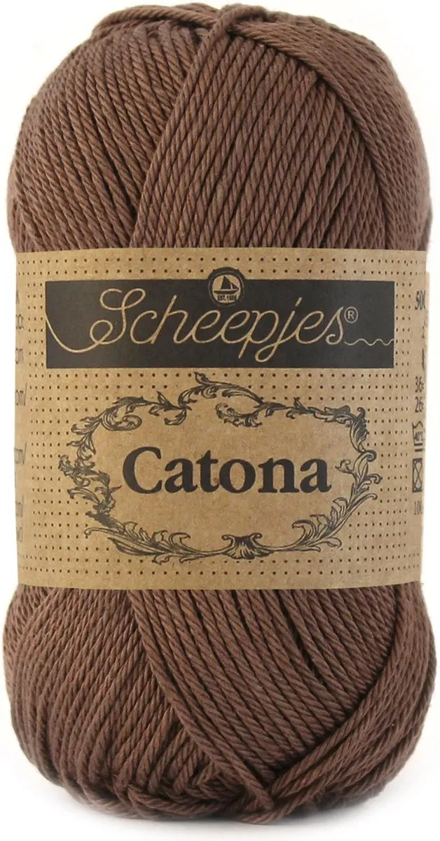 Scheepjes Catona 10g - Chocolate