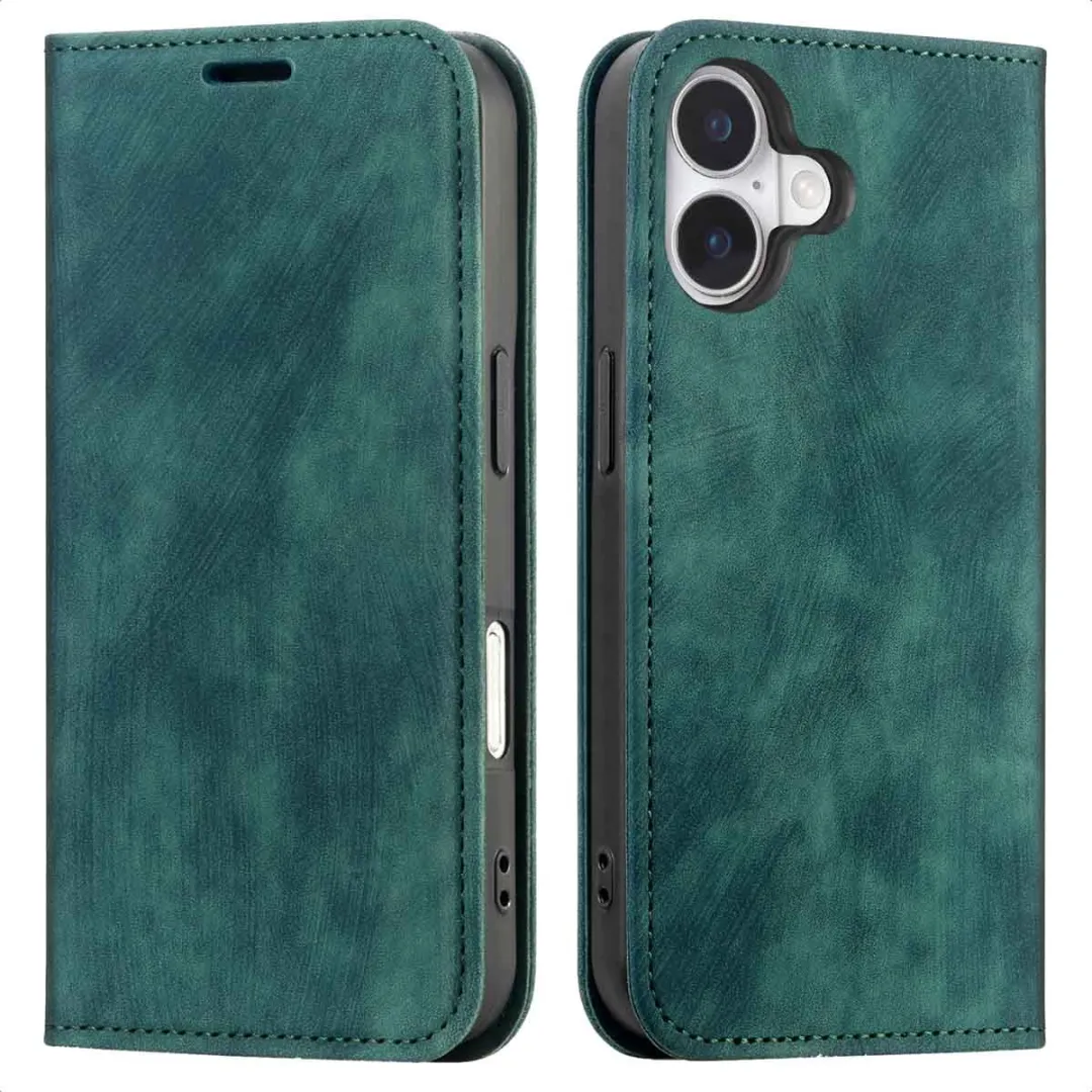 Imoshion iPhone 16 Slim Bookcase Hoesje - 2 Pasjes - Groen