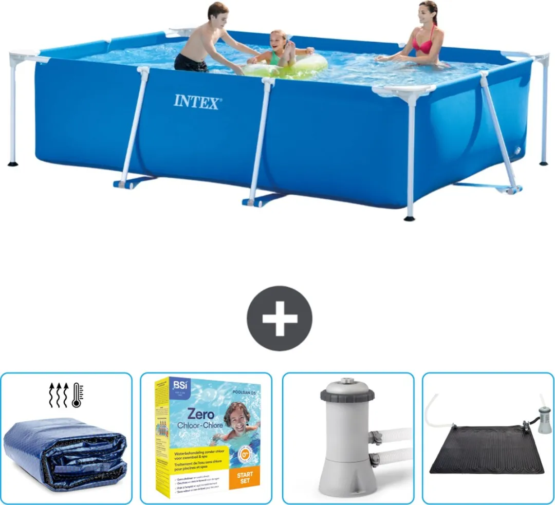 Intex Frame Zwembad 300x200x75cm Blauw