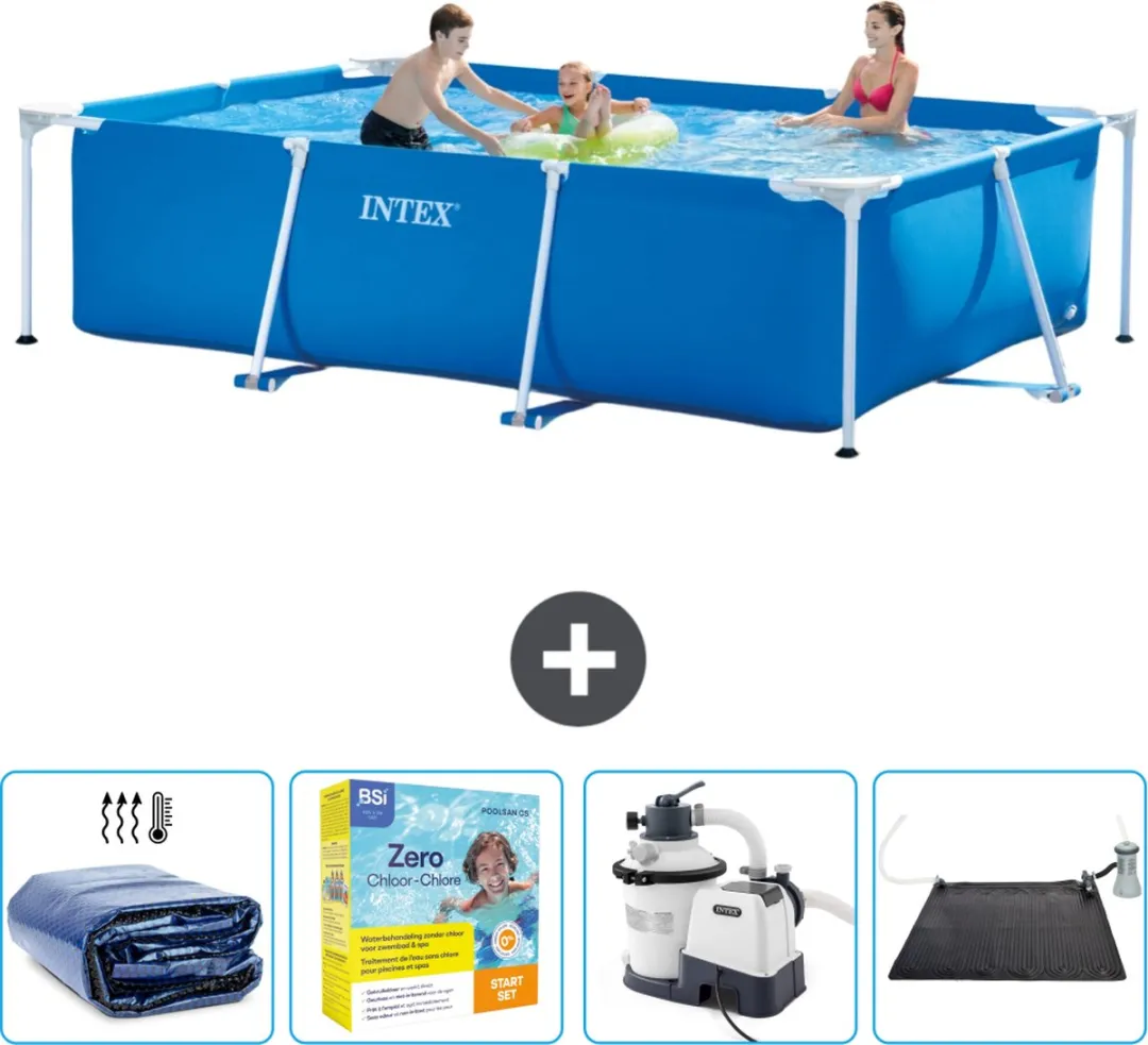 Intex Frame Zwembad 300x200x75cm Blauw - 28272NP
