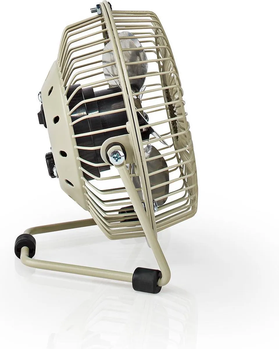 Nedis FNDK1GY10 Tafelventilator 10cm - Grijs