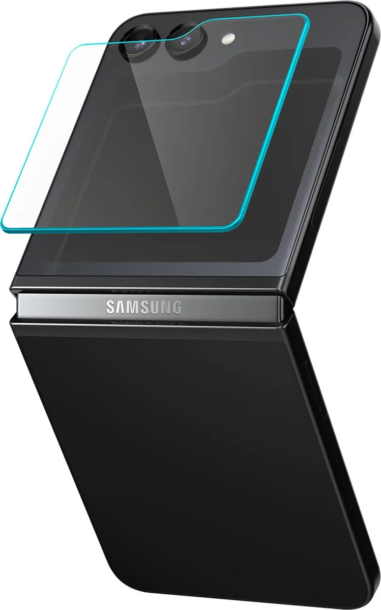 Samsung Galaxy Z Flip5 screenprotector met Montage frame - Scharnier Screen Protector - Spigen