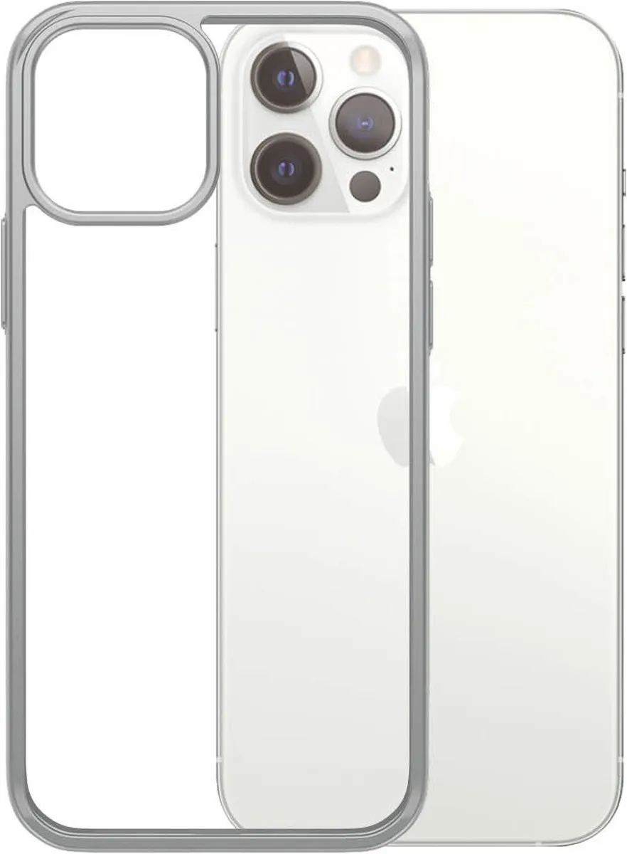 PanzerGlass ClearCaseColor iPhone 12/12 Pro PZ-0271 - Satin Silver