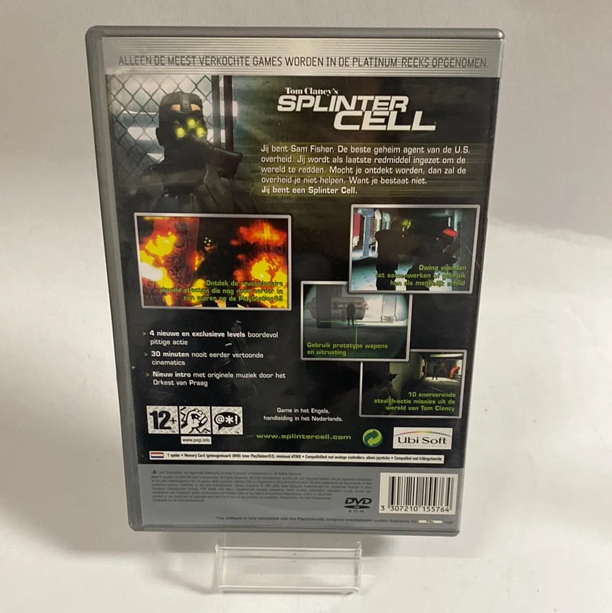 Ubisoft Tom Clancy's Splinter Cell - PS2 Game