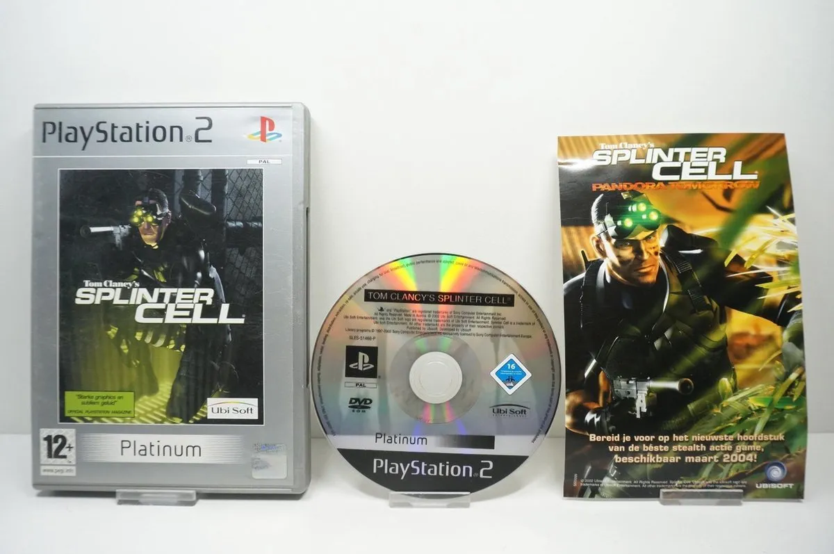 Ubisoft Tom Clancy's Splinter Cell - PS2 Game - afbeelding 6 van 6