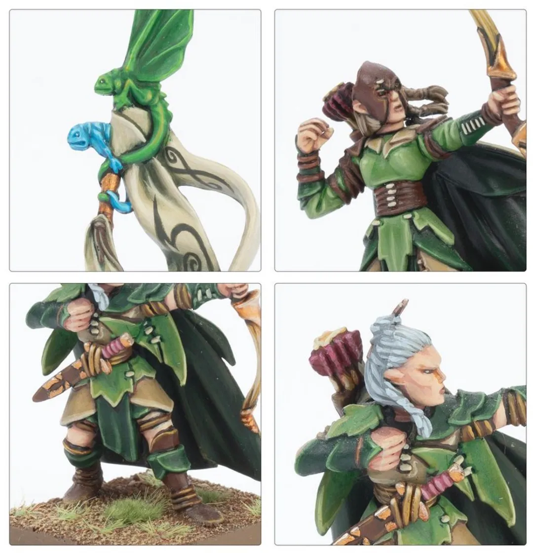 Games Workshop Wood Elf Glade Guard - 400 Onderdelen