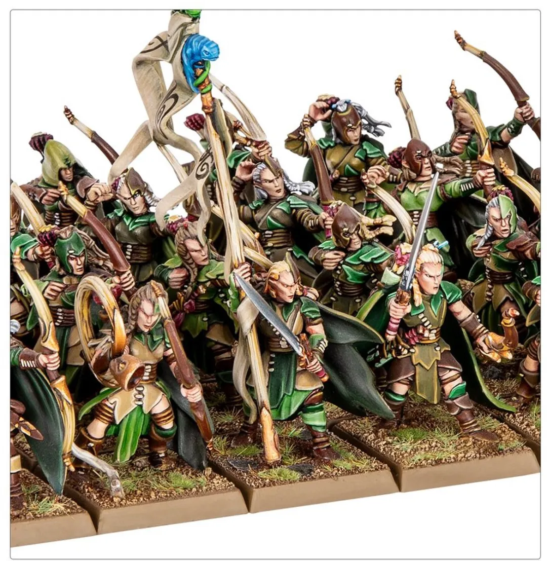 Games Workshop Wood Elf Glade Guard - 400 Onderdelen