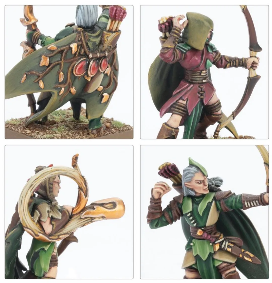 Games Workshop Wood Elf Glade Guard - 400 Onderdelen