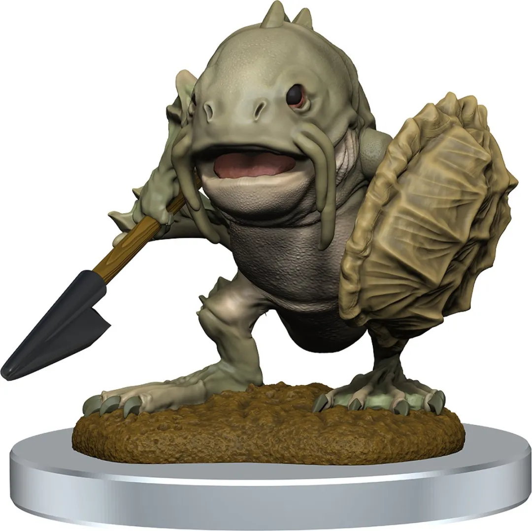 Wizkids D&D Nolzur's Marvelous Miniatures Locathan & Seal - Grijs