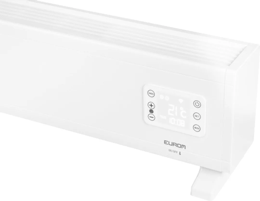 Eurom Alutherm Baseboard 2000 WiFi Convectorkachel 2000W - Wit