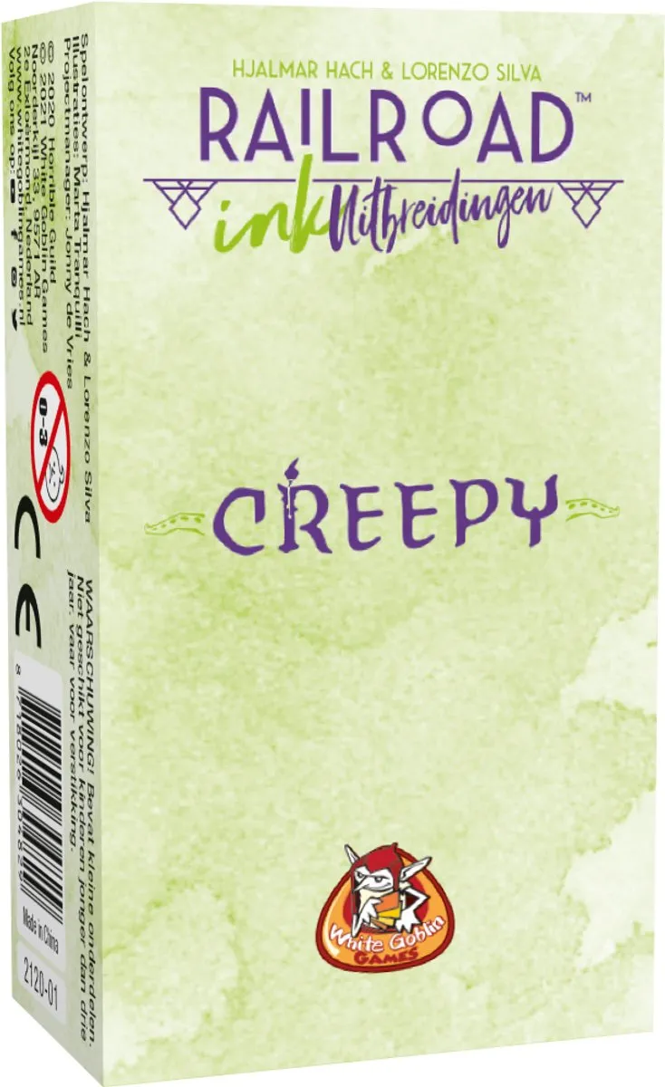 White Goblin Games Railroad Ink Creepy Uitbreiding