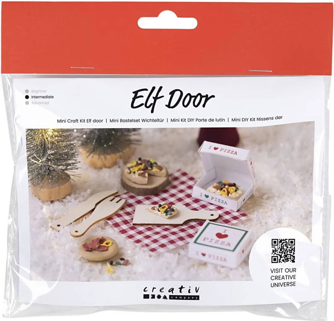 Creativ Company Mini Hobbyset Kabouterdeur Pizza