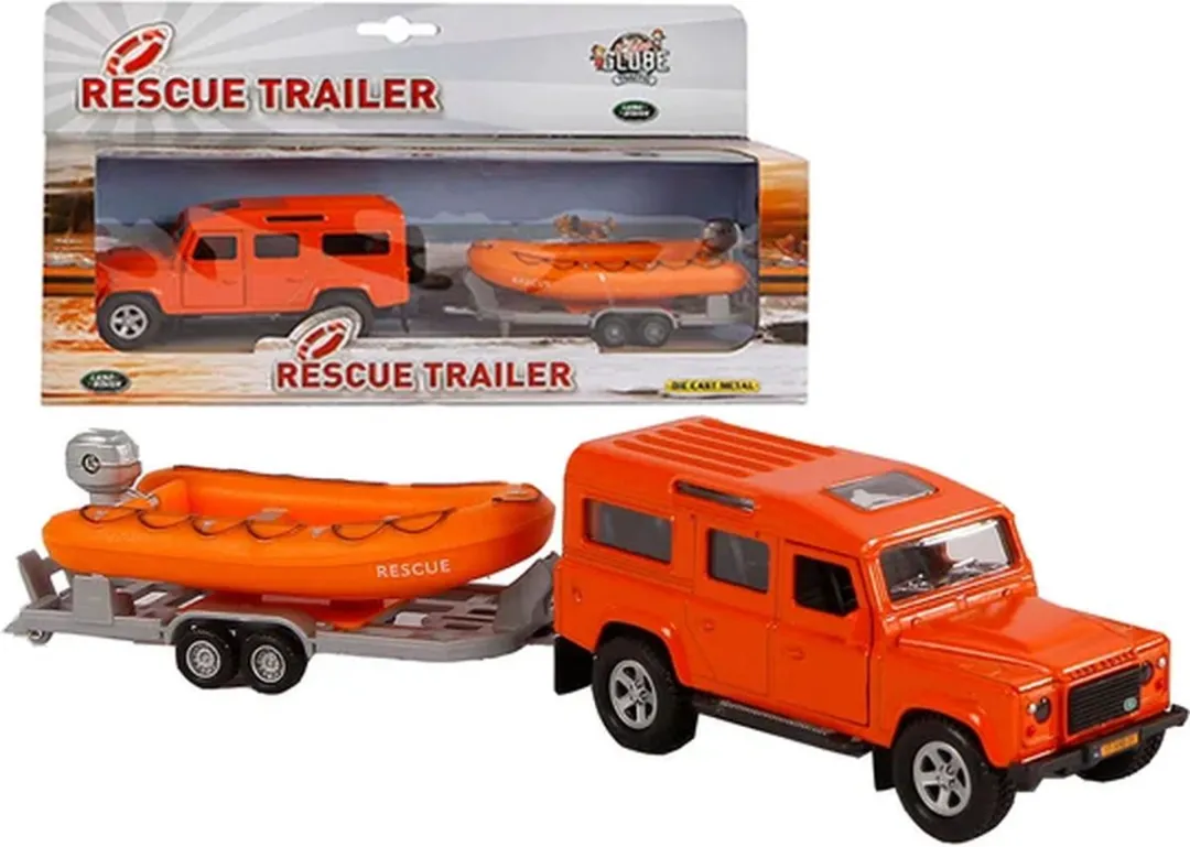 Kids Globe Land Rover Die-cast 27cm - 3x AAA
