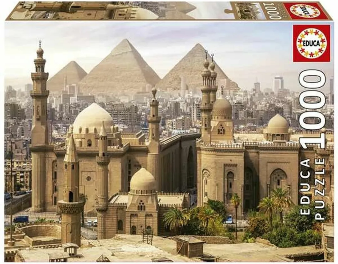 Educa Cairo Egypte Legpuzzel 1000 Stuks - Multicolor - afbeelding 6 van 6
