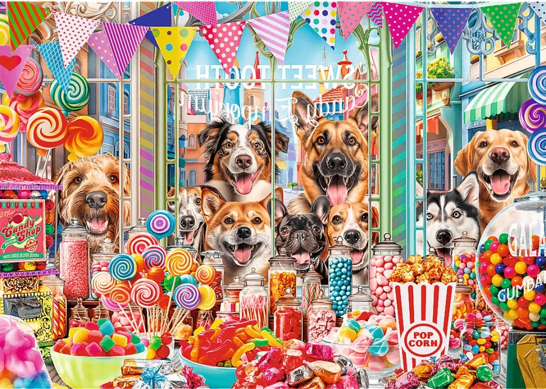 Trefl Fluffy Friends Puzzel 2-in-1 - 21 Stuks - Multicolor