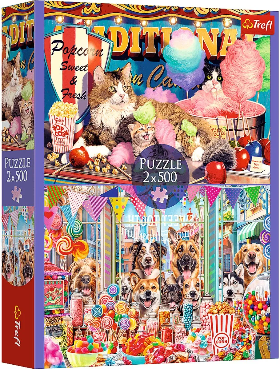 Trefl Fluffy Friends Puzzel 2-in-1