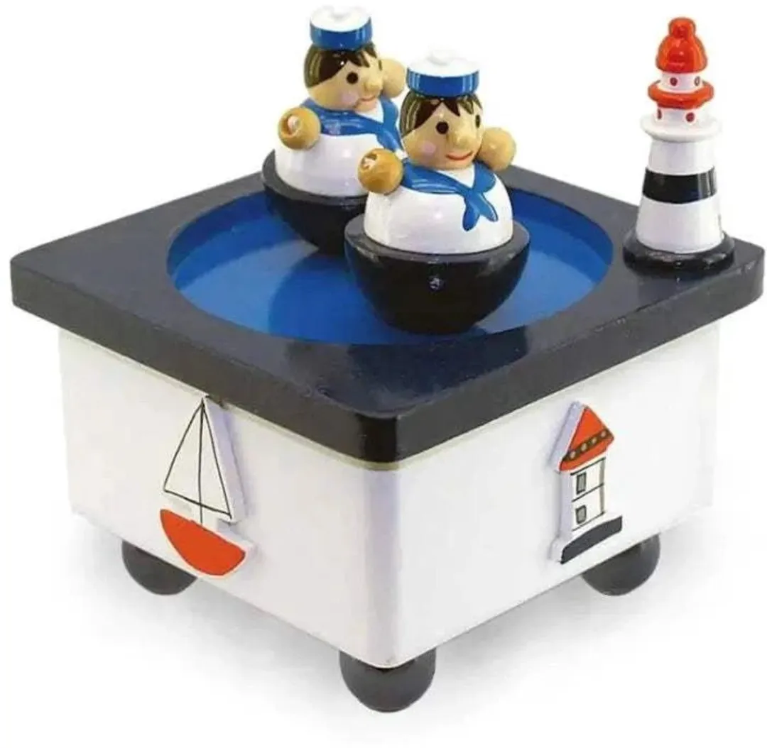 Muziekdoosje Dansende Matroosjes - Muziekdoos