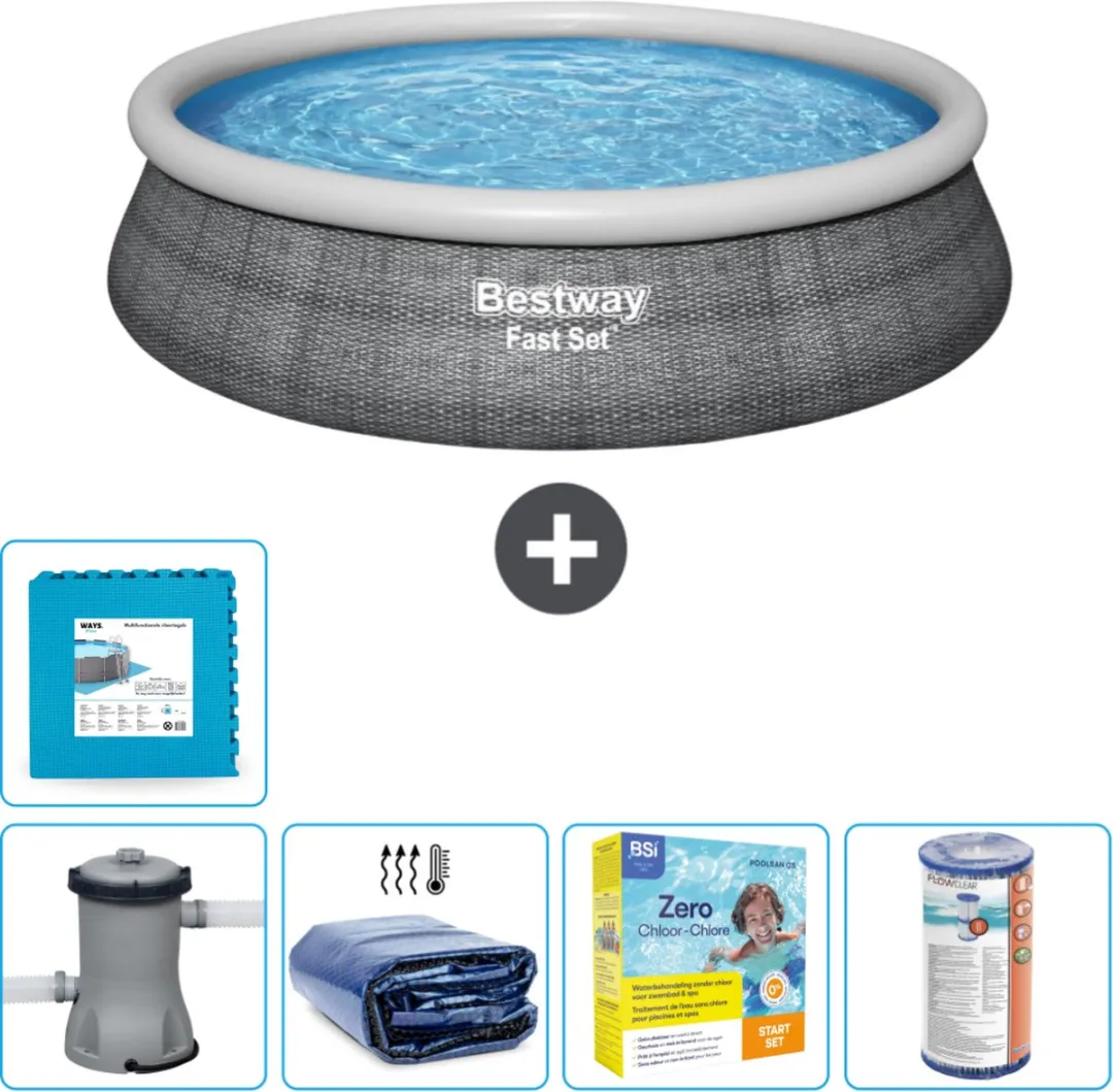 Bestway Fast Set Rond Zwembad 457cm