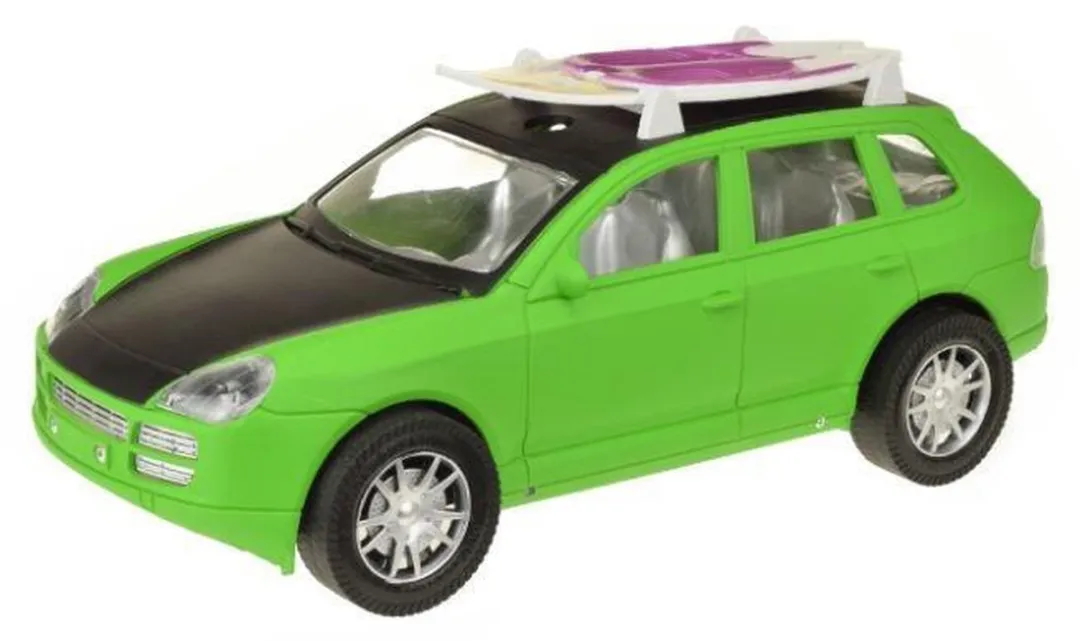 Toi-Toys Auto met Surfboard Groen 31cm