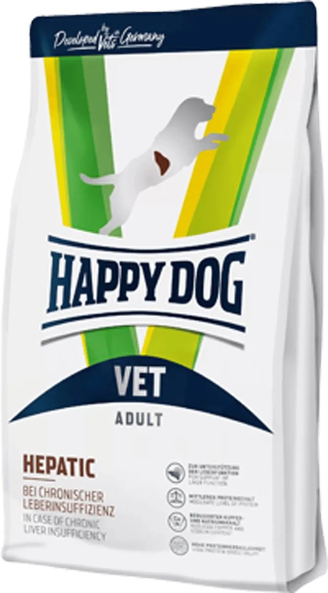 Happy Dog VET Hepatic Hondenvoer 4kg