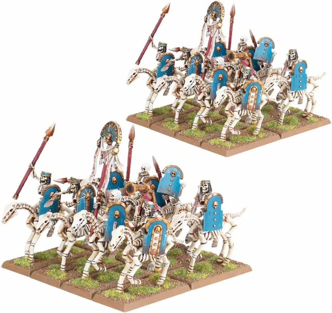 Games Workshop Tomb Kings Skeleton Horsemen 160 Stuks